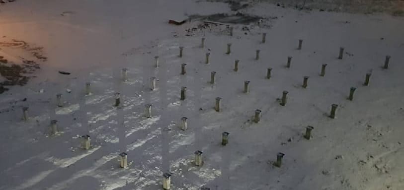Фундамент на забивных ЖБ сваях