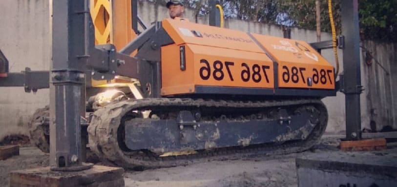 Фундамент на забивных ЖБ сваях
